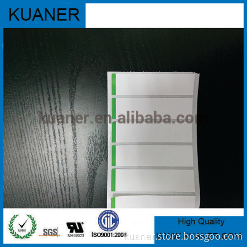 matte white PP adhesive label sticker